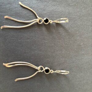 Sterling Silver Seagrass Earrings